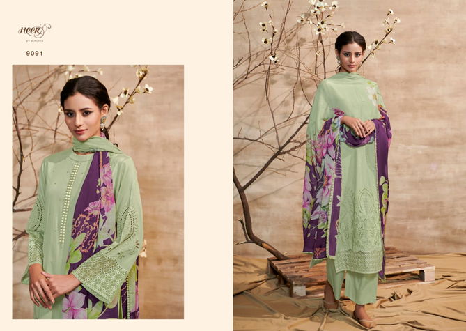 Heer Shabiba By Kimora Cotton Salwar Suits Catalog
